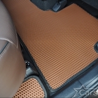 Автомобильные коврики EVA на Kia Sorento III Prime 3 ряда (2014-2020)