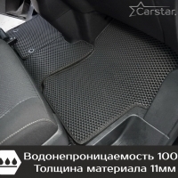 Автомобильные коврики EVA на Citroen SpaceTourer 7 мест, не Long (2016-2024)