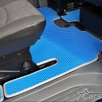 Коврики текстильные на Mercedes-Benz Viano W639 без столика (2003-2014)