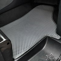 Коврики текстильные на Mercedez-Benz V-klasse II W447 (2 ряд - 2 места с проходом) (2014->)