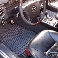 Коврики текстильные на Mercedes-Benz E-klasse II W210 4WD (1995-2002) 