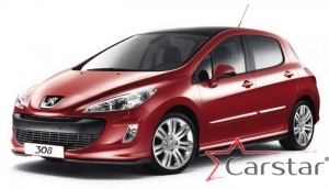 Водительский коврик  Peugeot 308 I (2007-2015)