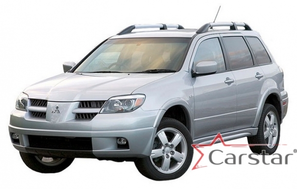 Двухслойные коврики EVA для Mitsubishi Outlander I (2002-2005)