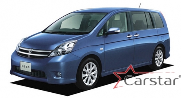 Двухслойные коврики EVA для Toyota Isis пр.руль (2004-2011)