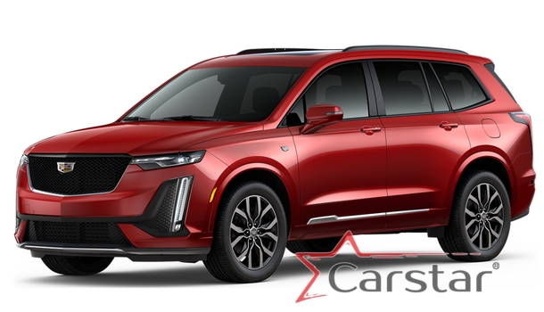 Двухслойные коврики EVA для Cadillac XT6 (2019->) 