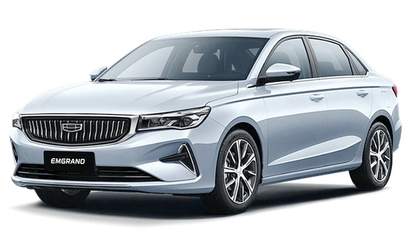 Двухслойные коврики EVA для Geely Emgrand II (2021->)