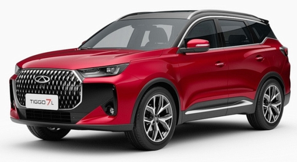 Текстильные коврики для Chery Tiggo 7L (2024->) 