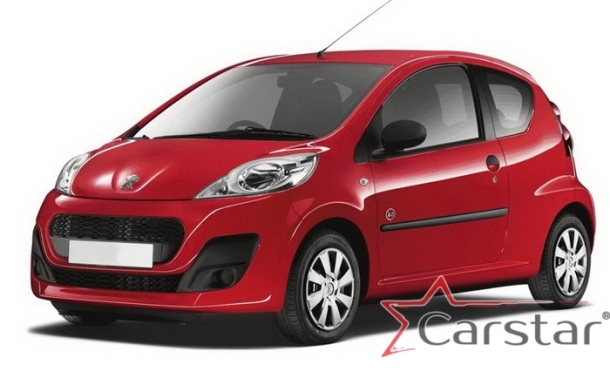 Автомобильные коврики EVA 3D для Peugeot 107 (2005-2014)