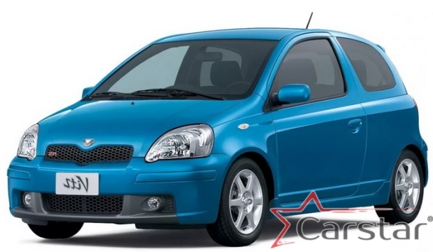 Автомобильные коврики EVA 3D для Toyota Vitz I пр.руль (1998-2005)