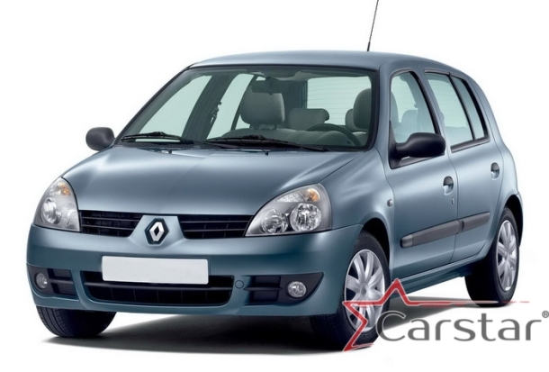 Автомобильные коврики EVA 3D для Renault Clio II (1998-2005)
