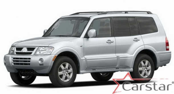 Автомобильные коврики EVA 3D для Mitsubishi Montero III 5D (2000-2006)