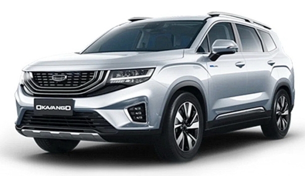 Автомобильные коврики EVA 3D для Geely Okavango I (2020-2023)